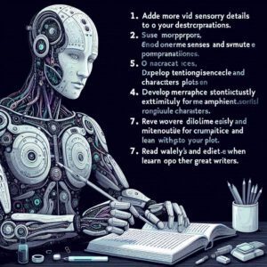שבע פקודות AI לשיפור כתיבה ספרותית | כותב טוב